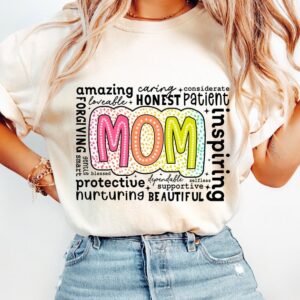 She is Mom PNG, Retro Mother PNG, Blessed Mom Png, Mom Shirt, Mom Life Png, Mother's Day Png, Mom Png, Gift for Mom, Retro Mama Quotes