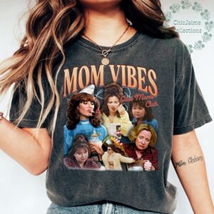 90’s Mom Vibes Shirt, Funny Mom Life Shirt, Trendy Funny Mom T-Shirt, Retro Mother Shirts, Mother's Day Gift, Cool Mom Gifts, Gift For Mom